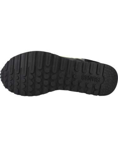 SUN68 ZAPATILLAS HOMBRE MODELO JAKI FLUO COLOR NEGRO S11 NERO
