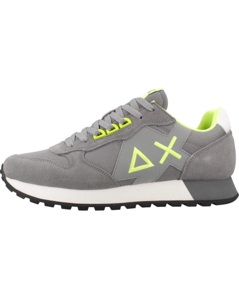SUN68 ZAPATILLAS HOMBRE MODELO JAKI FLUO COLOR GRIS S34 GRIGME
