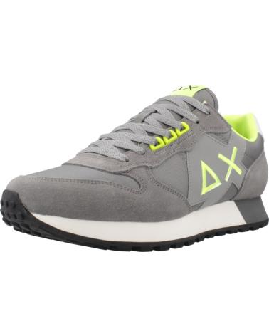SUN68 ZAPATILLAS HOMBRE MODELO JAKI FLUO COLOR GRIS S34 GRIGME