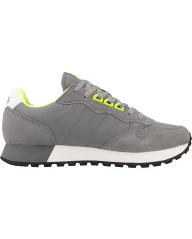 SUN68 ZAPATILLAS HOMBRE MODELO JAKI FLUO COLOR GRIS S34 GRIGME