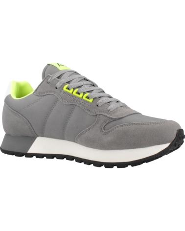 SUN68 ZAPATILLAS HOMBRE MODELO JAKI FLUO COLOR GRIS S34 GRIGME