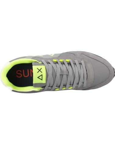 SUN68 ZAPATILLAS HOMBRE MODELO JAKI FLUO COLOR GRIS S34 GRIGME