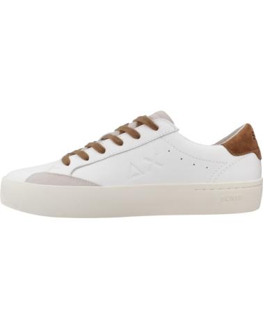 SUN68 STREET LEATHER SNEAKER WEISS S93 FOX S93 FOX