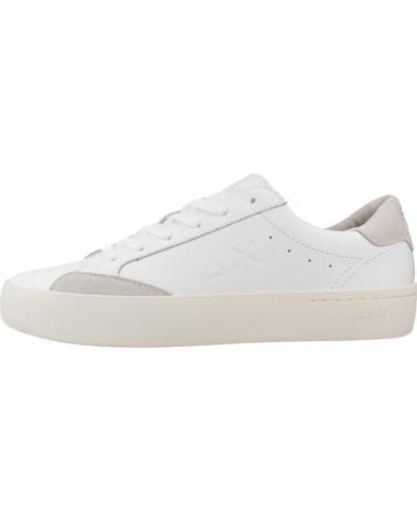 SUN68 ZAPATILLAS HOMBRE MODELO STREET LEATHER COLOR BLANCO S01 BIA S01 BIANCO