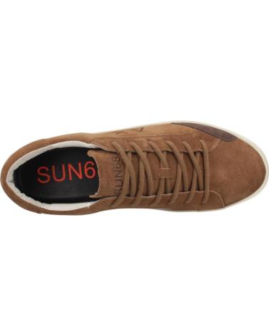 BASKETS SUN68 STREET SUEDE MARRON S93 FOX S93 FOX
