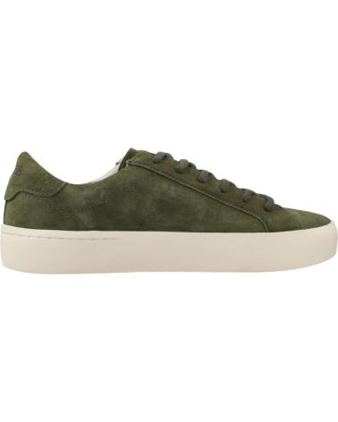 SUN68 ZAPATILLAS HOMBRE MODELO STREET SUEDE COLOR VERDE S74 MILITA