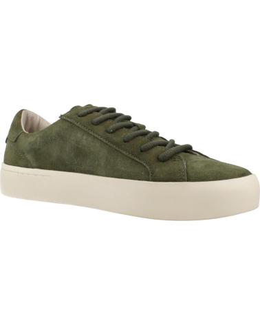 SUN68 ZAPATILLAS HOMBRE MODELO STREET SUEDE COLOR VERDE S74 MILITA