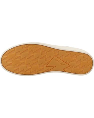 SUN68 ZAPATILLAS HOMBRE MODELO STREET SUEDE COLOR VERDE S74 MILITA