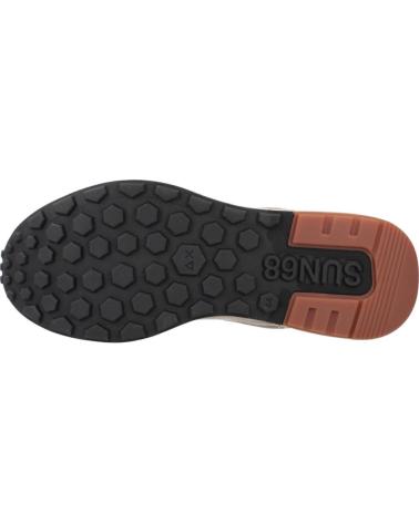 SUN68 ZAPATILLAS HOMBRE MODELO DADDY COLOR MARRON S77 BEIGES