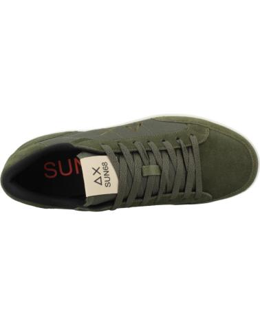 SUN68 ZAPATILLAS HOMBRE MODELO GENIUS COLOR VERDE S74 MILITA