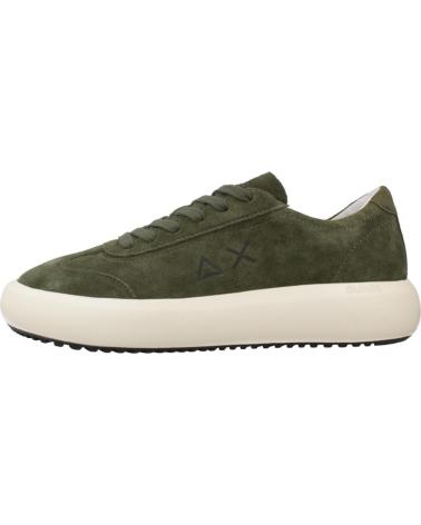 SUN68 BIG BOY SUEDE HERREN-SNEAKER - MILITÄRGRÜN S74 S74 MILITA