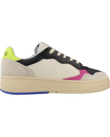 SUN68 ZAPATILLAS MUJER MODELO BIG BASKET COLOR BEIS S1131 NEBI