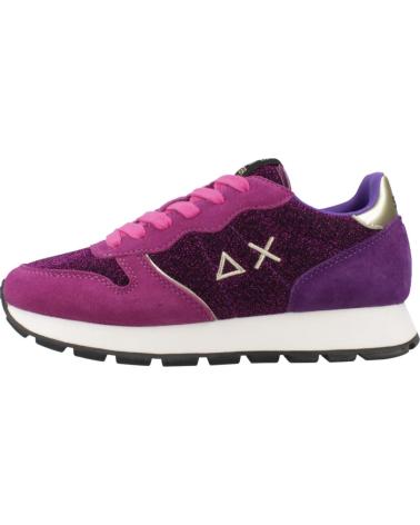 SUN68 ZAPATILLAS ALLY GLITTER TEXTILE S72 - FUCSIA/CICLAM S72 CICLAM