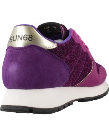 SUN68 ZAPATILLAS ALLY GLITTER TEXTILE S72 - FUCSIA/CICLAM S72 CICLAM