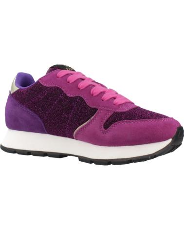 SUN68 ZAPATILLAS ALLY GLITTER TEXTILE S72 - FUCSIA/CICLAM S72 CICLAM