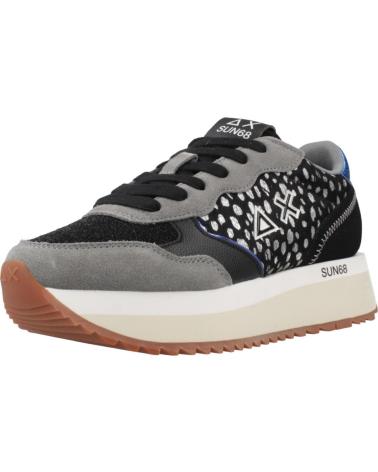 ZAPATILLAS SUN68 BIG ALLY ANIMALIER NEGRO S1134 BLKM S1134 BLKM