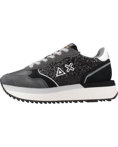 SUN68 ZAPATILLAS MUJER MODELO BIG ALLY GLITTER COLOR NEGRO S11 NER S11 NERO