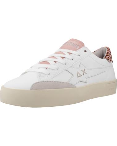 SNEAKERS SUN68 KATY LEATHER BIANCHE S0104 BIAN S0104 BIAN