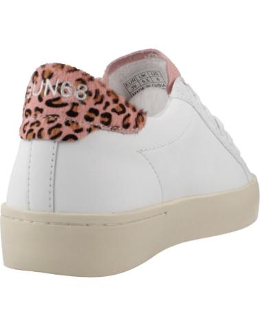 SNEAKERS SUN68 KATY LEATHER BIANCHE S0104 BIAN S0104 BIAN