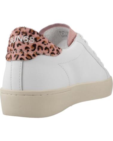 SUN68 ZAPATILLAS MUJER MODELO KATY LEATHER COLOR BLANCO S0104 BIAR