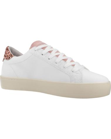SUN68 ZAPATILLAS MUJER MODELO KATY LEATHER COLOR BLANCO S0104 BIAR