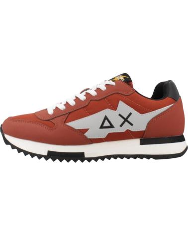 SUN68 NIKI SNEAKER UNI-FARBE ROSTROT S36 S36 RUST