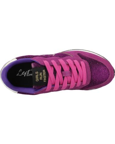 SUN68 ZAPATILLAS ALLY GLITTER TEXTILE S72 - FUCSIA/CICLAM S72 CICLAM