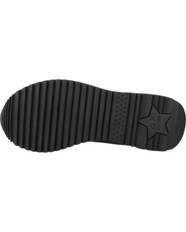 SUN68 STARGIRL S11 NERO - ZAPATILLAS NEGRAS CON LOGO GLITTER S11 NERO