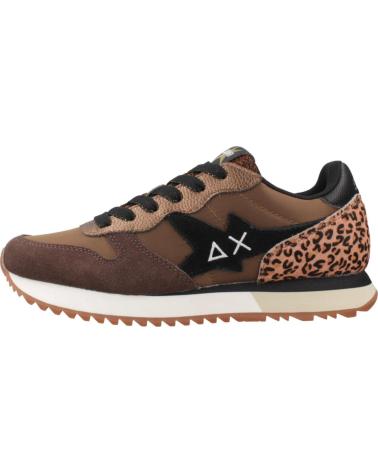 SUN68 STARGIRL ANIMAL BROWN S93 FOX SNEAKERS S93 FOX