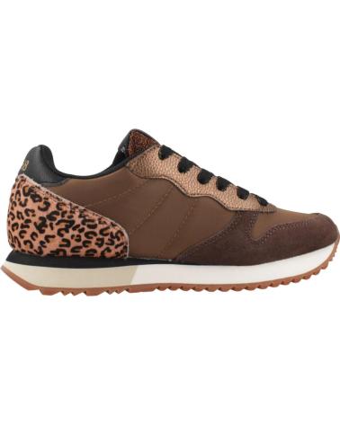 SUN68 STARGIRL ANIMAL BROWN S93 FOX SNEAKERS S93 FOX