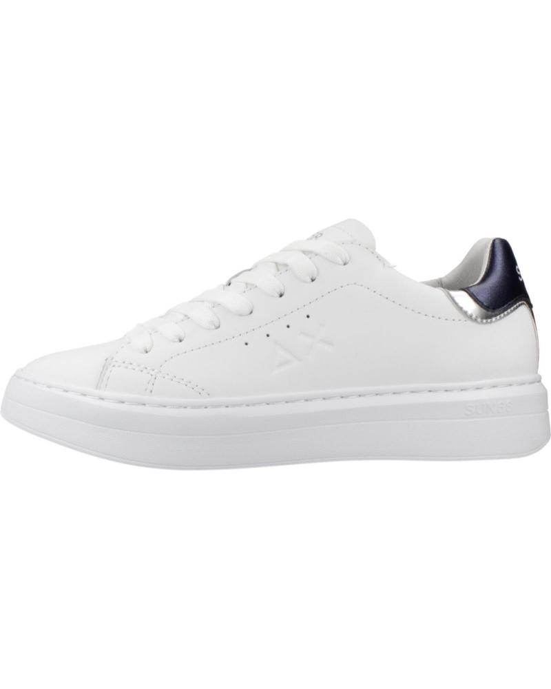 SUN68 GRACE LEATHER S0107 BIANCO S0107 BIAN