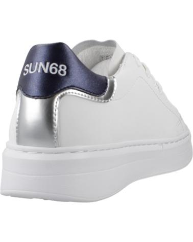 SUN68 GRACE LEATHER S0107 BIANCO S0107 BIAN