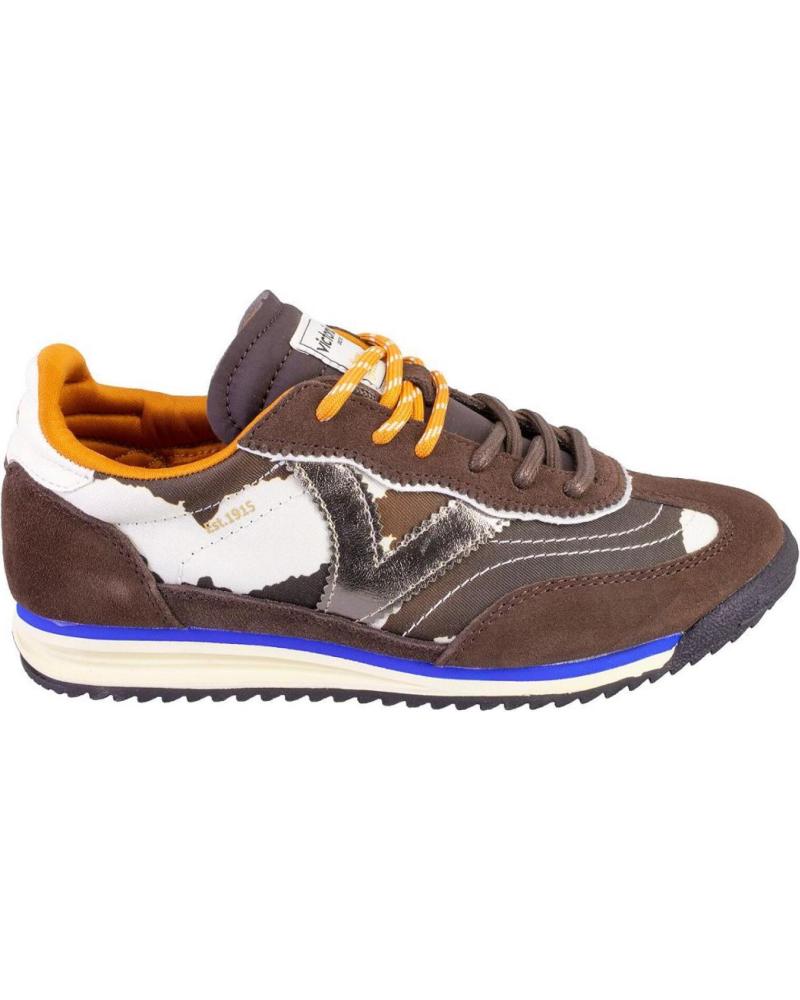 ZAPATILLAS VICTORIA 1158103 DE PIEL MARRÓN MARRON