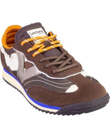 ZAPATILLAS VICTORIA 1158103 DE PIEL MARRÓN MARRON