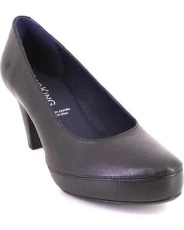 ZAPATOS DE SALÓN DORKING 5794 DE PIEL NEGRA NEGRO