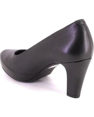 ZAPATOS DE SALÓN DORKING 5794 DE PIEL NEGRA NEGRO