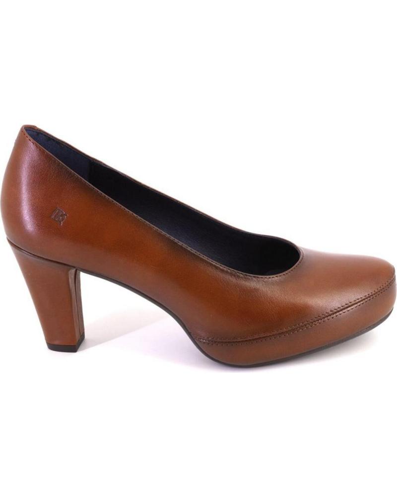 DORKING 5794 LEDER PUMPS IN COGNAC CUERO
