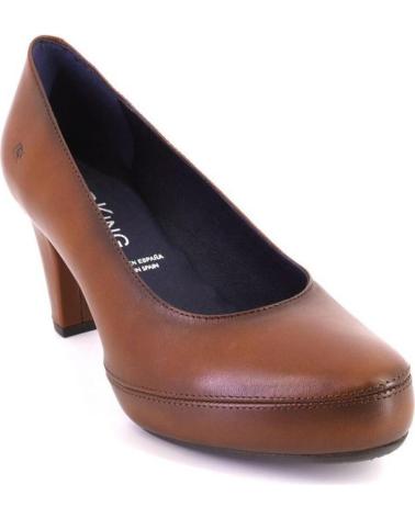 DORKING 5794 LEDER PUMPS IN COGNAC CUERO
