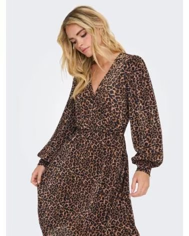 JACQUELINE DE YONG VESTIDO 49715815252307 EN PARA MUJER MARRON