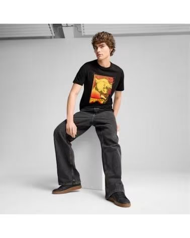 PUMA CAMISETA DE MANGA CORTA 077-50601933078867 EN PARA HOM NEGRO