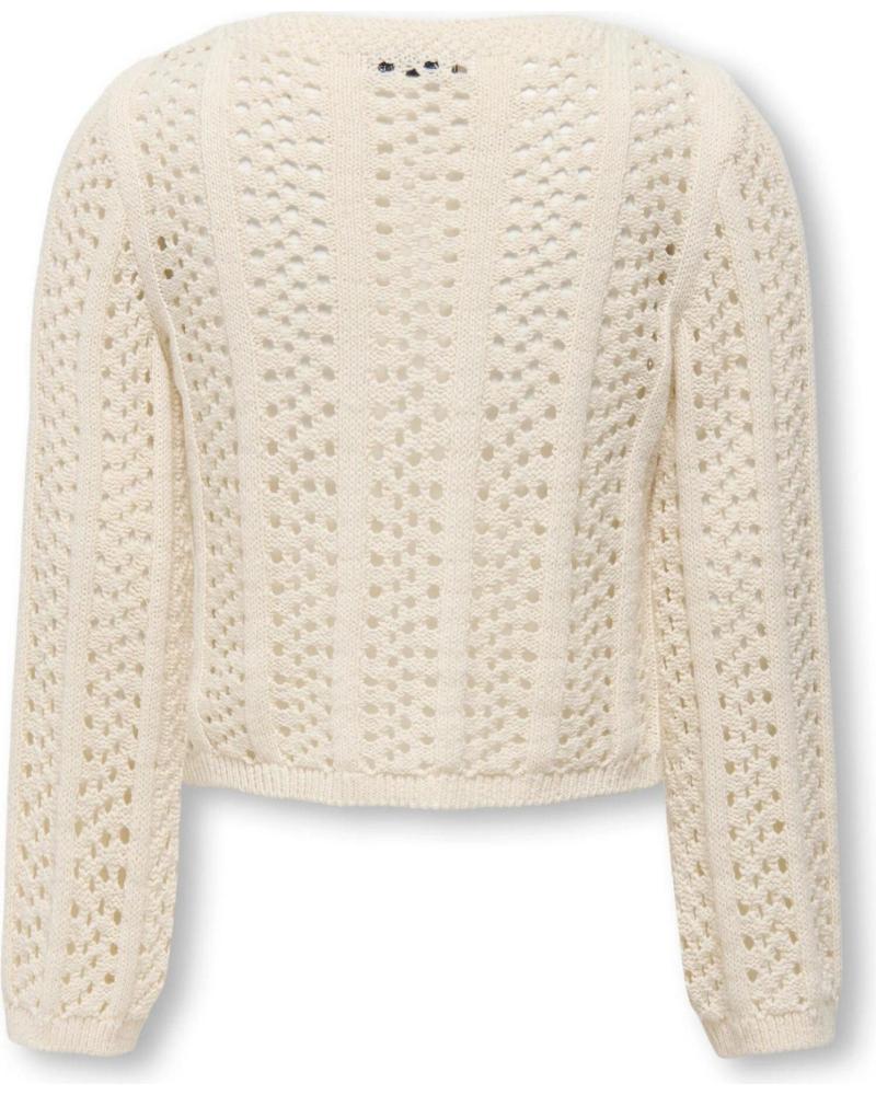 ONLY STRICKJACKE MIT LOCHMUSTER MODELL 15346181 BEIGE BEIGE