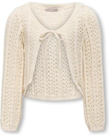 ONLY STRICKJACKE MIT LOCHMUSTER MODELL 15346181 BEIGE BEIGE