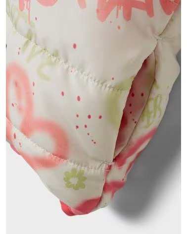 NAME IT COLETE NAME IT PARA MENINA COM ESTAMPA DIVERTIDA BLANCO