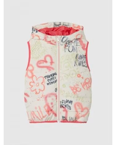 NAME IT COLETE NAME IT PARA MENINA COM ESTAMPA DIVERTIDA BLANCO