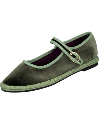 BUONAROTTI BALLERINE IN VELLUTO FB-5552 VERDI VERDE