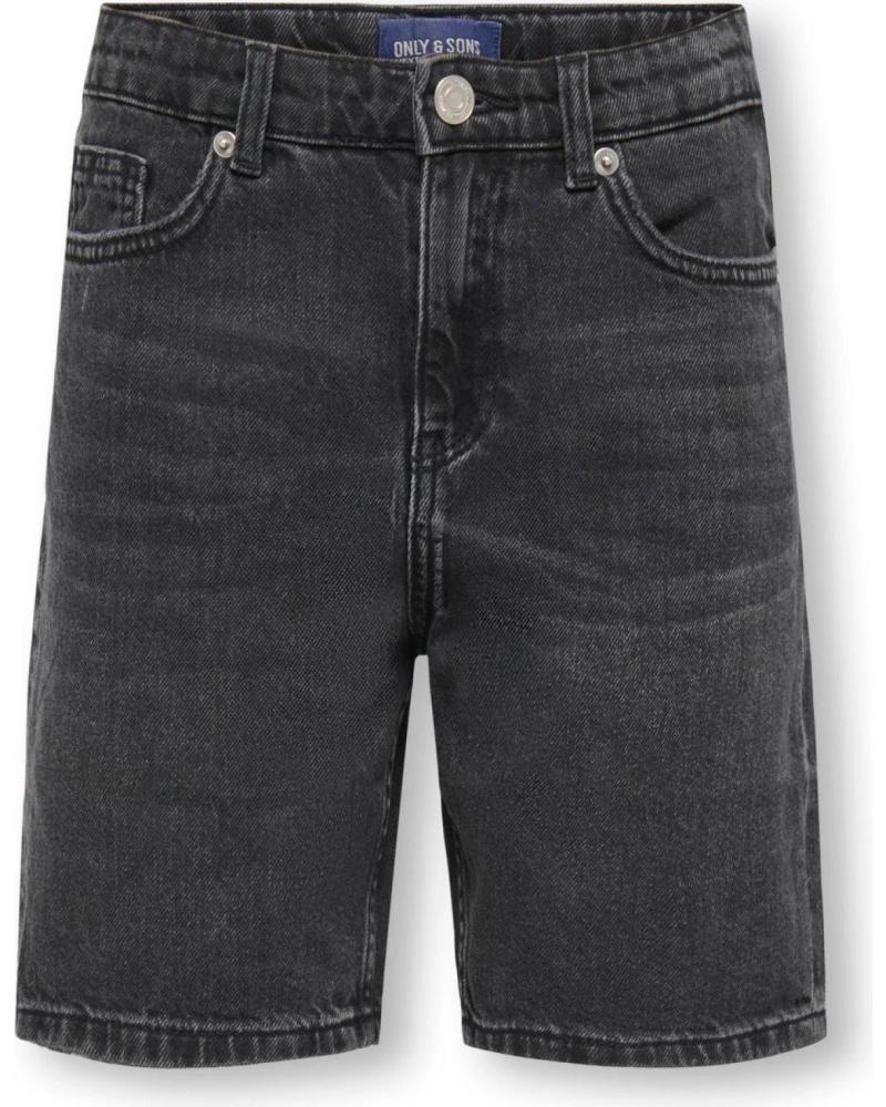 ONLY PANTALONES CORTOS SONS 22032789 NEGRO