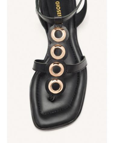 GIOSEPPO SANDÁLIAS EPPING 74347 PRETAS NEGRO