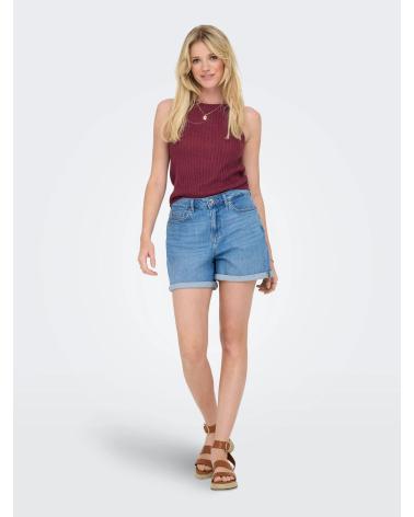 ONLY ONLY TOP DE PUNTO CON TIRANTES 15347883 CELESTE