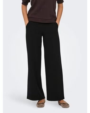 JACQUELINE DE YONG Pantalon Largo 49764495393107 en negro para mujer NEGRO