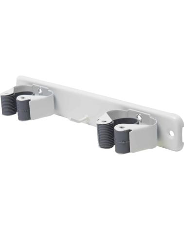 PROGARDEN SOPORTE ORGANIZADOR DE PARED PARA HERRAMIENTAS DE LIMPIEZA BLANCO